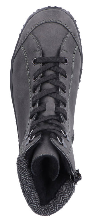 Anthracite Warm Lined Lace Up Boot - Image 6