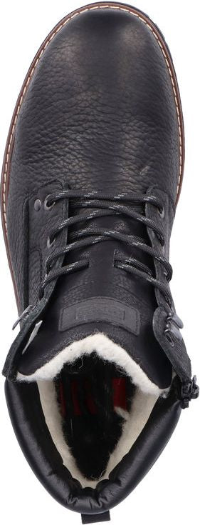 Black Lace Up Boot - Image 6