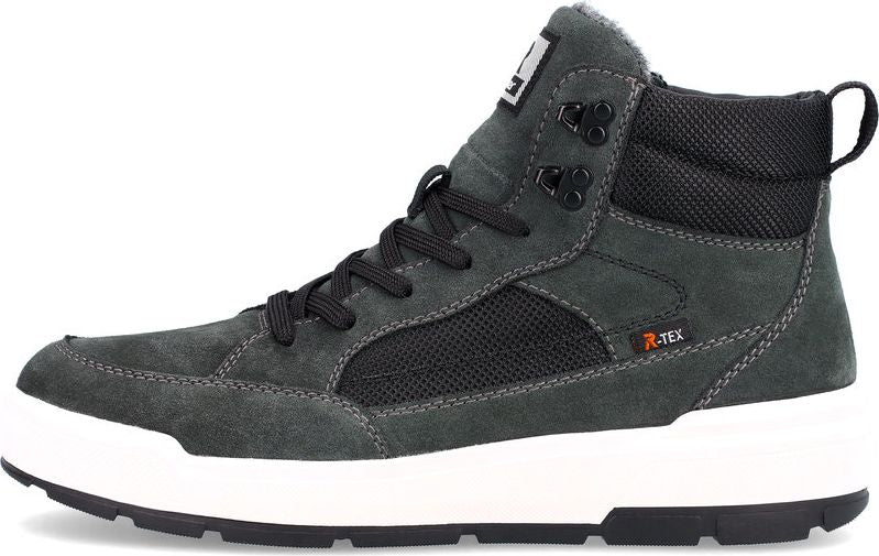 Black Lace Up Boot - Image 3