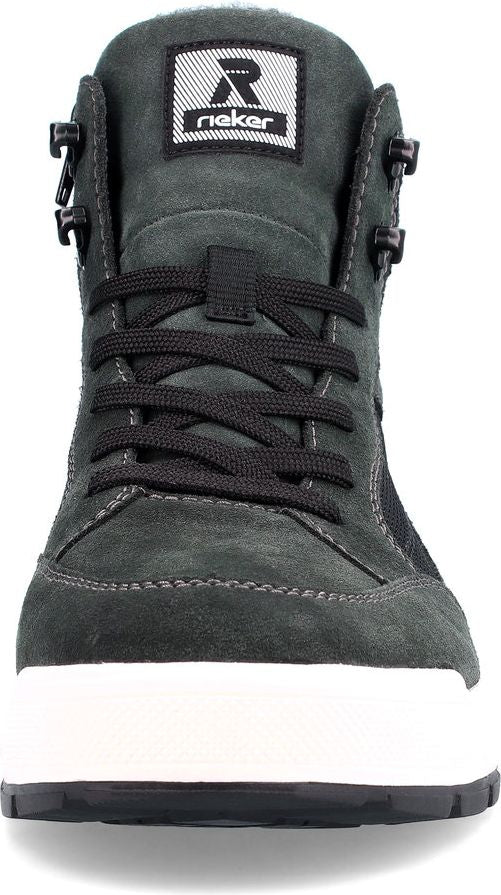 Black Lace Up Boot - Image 4