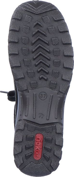 Black Lace Up Hiker - Image 7