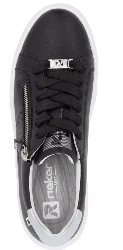 Black Lace Up Side Zip - Image 6