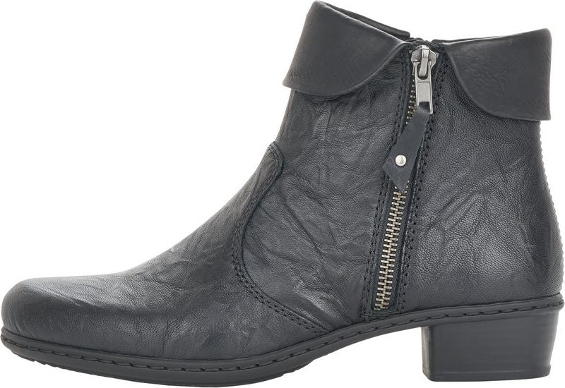 Black Side Zip Boot - Image 8