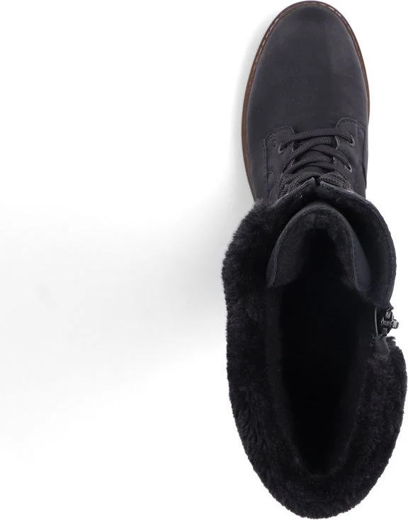 Black Tall Warm Lined Boot - Image 6