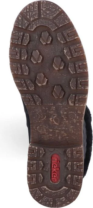 Black Tall Warm Lined Boot - Image 7