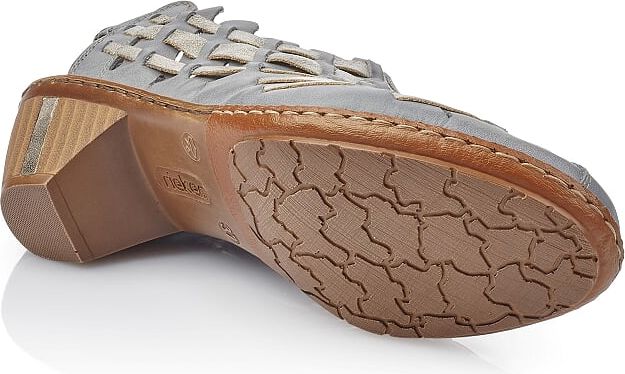 Blue/Grey Woven Sliingback - Image 3