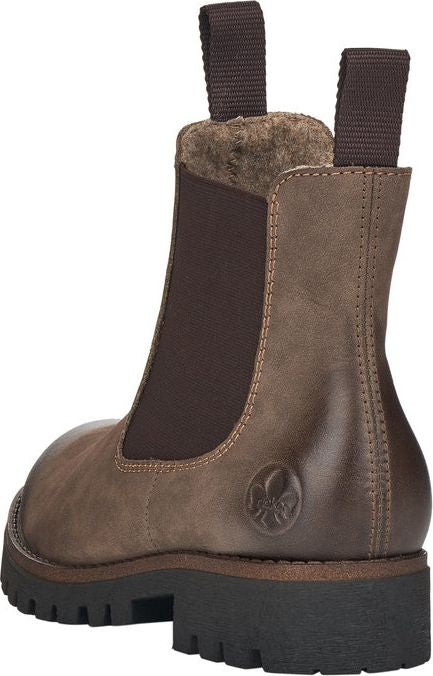 Brown Gore Boot With Inside Zip - Image 3
