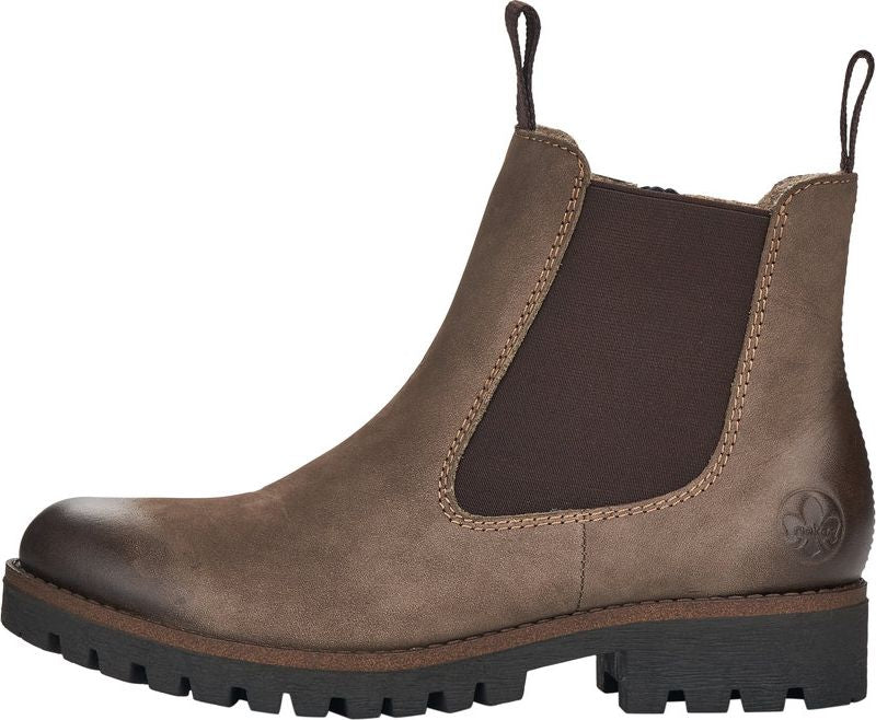 Brown Gore Boot With Inside Zip - Image 5
