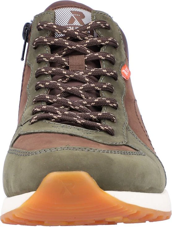 Brown/Green Ankle Boot - Image 4