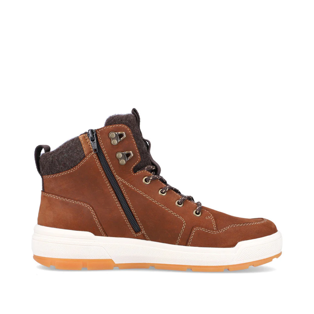 Brown Lace Up Boot - Image 2