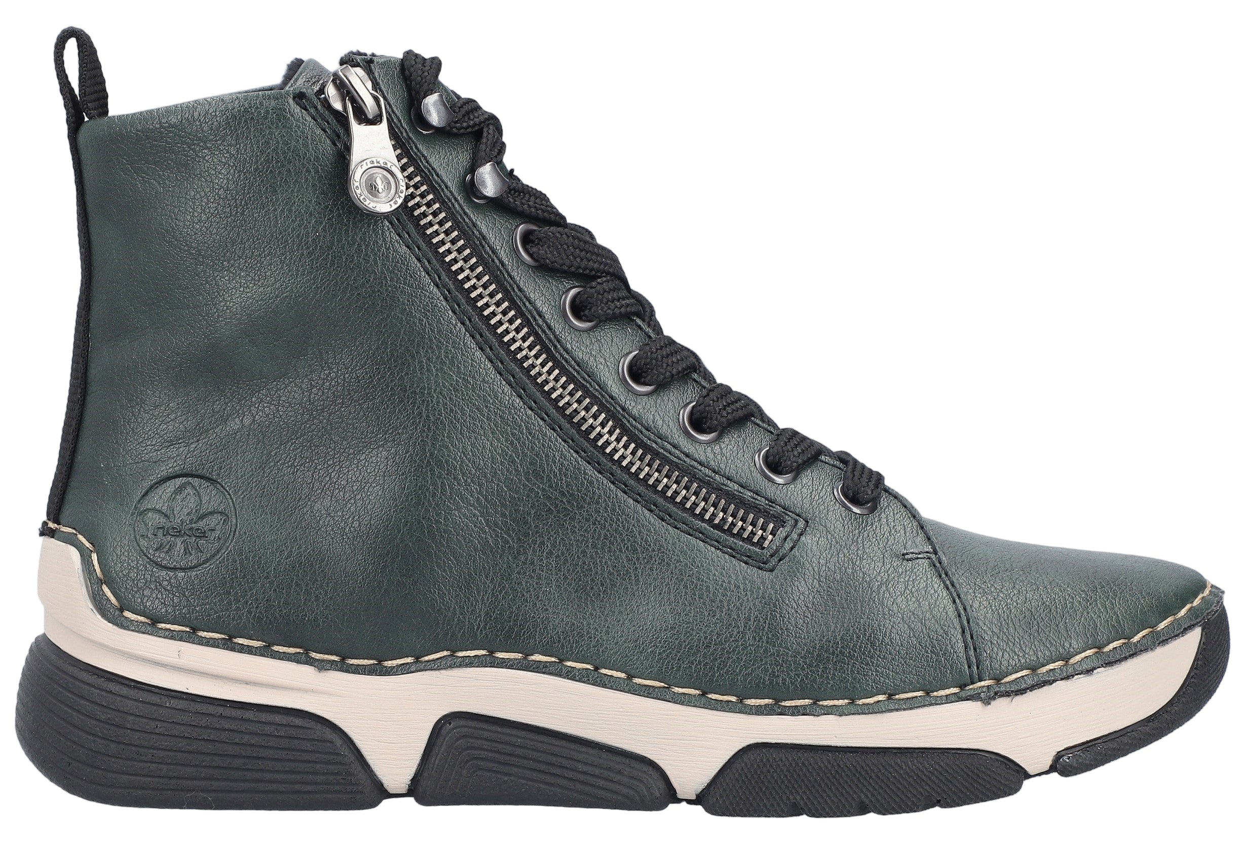 Green Lace Up Boot
