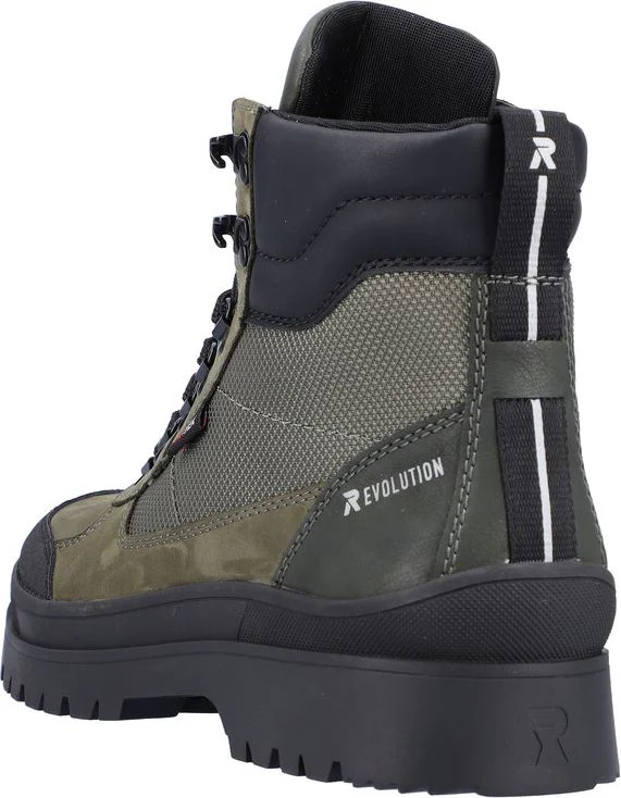 Green Lace Up Winter Boot - Image 5
