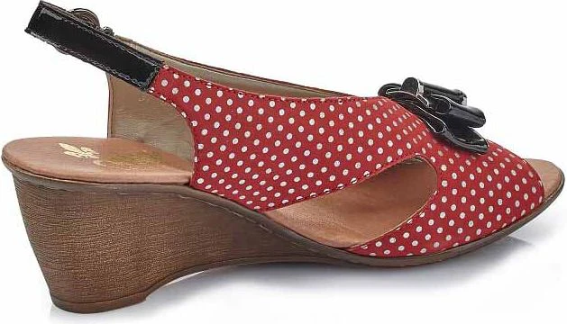 Red Polka Dot Slingback - Image 2