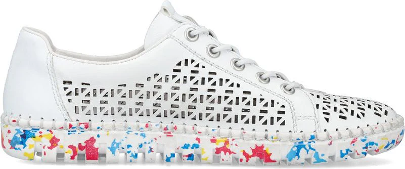 White Perf Shoe - Image 2