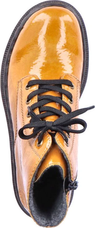Yellow Lace Up Boot - Image 6