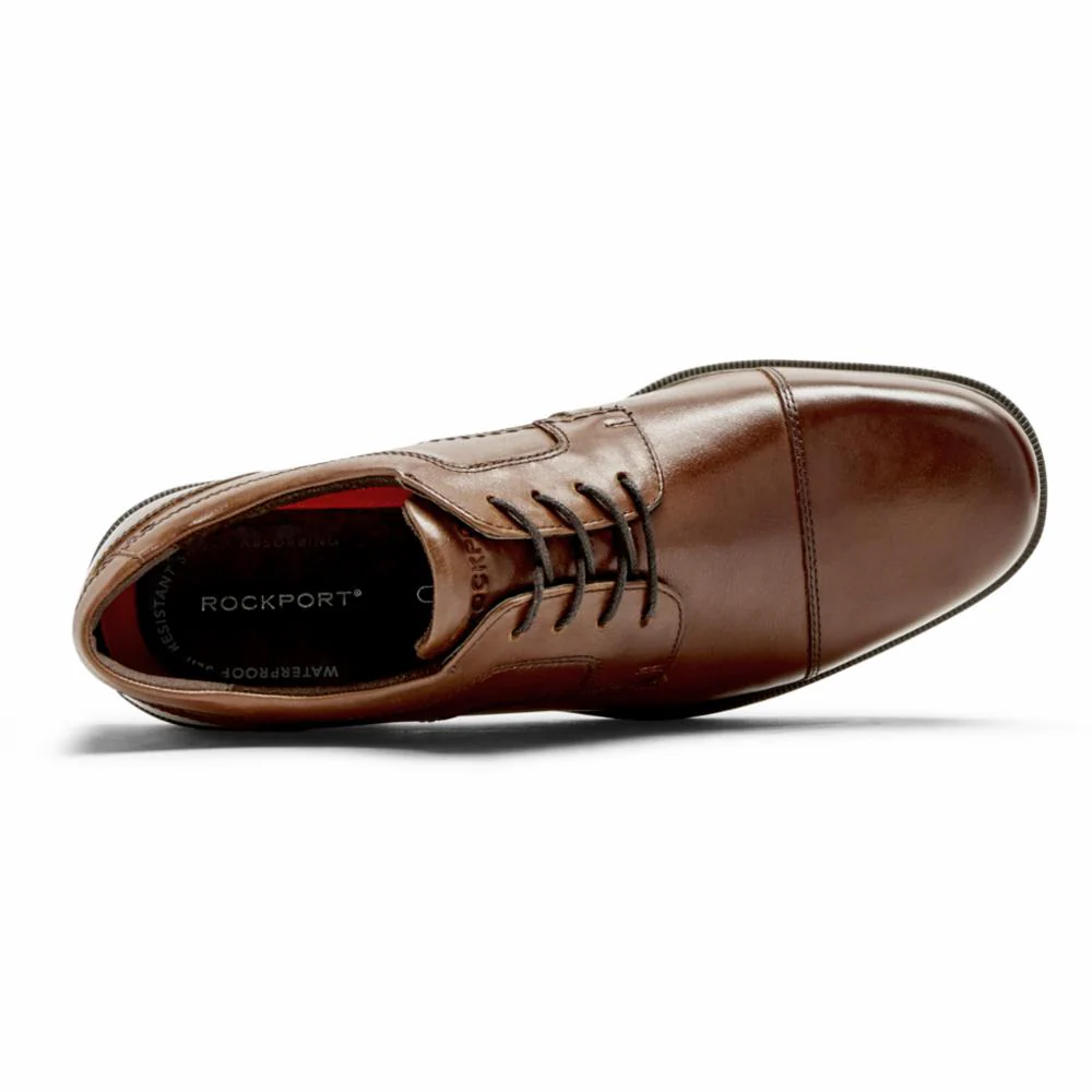 Taylor WP Cap Toe Brown Wide - Image 3