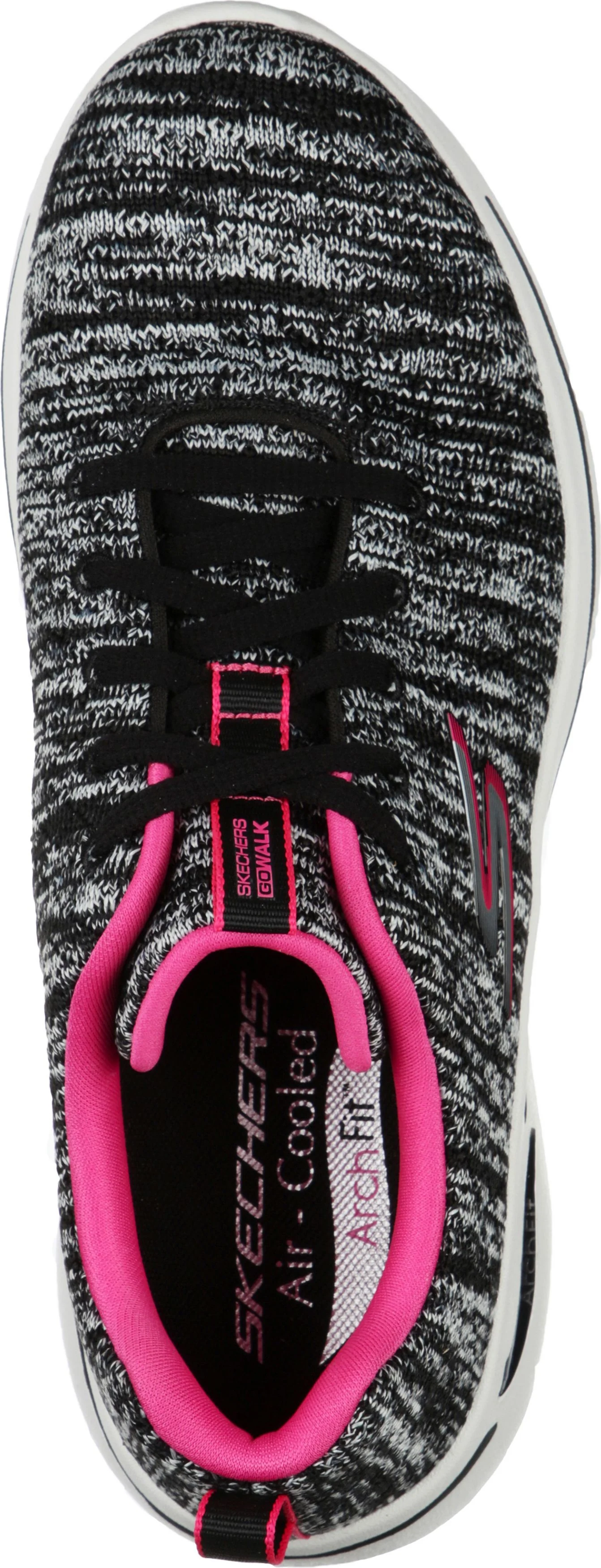 Go Walk Arch Fit Glee Black/Hot Pink - Image 4