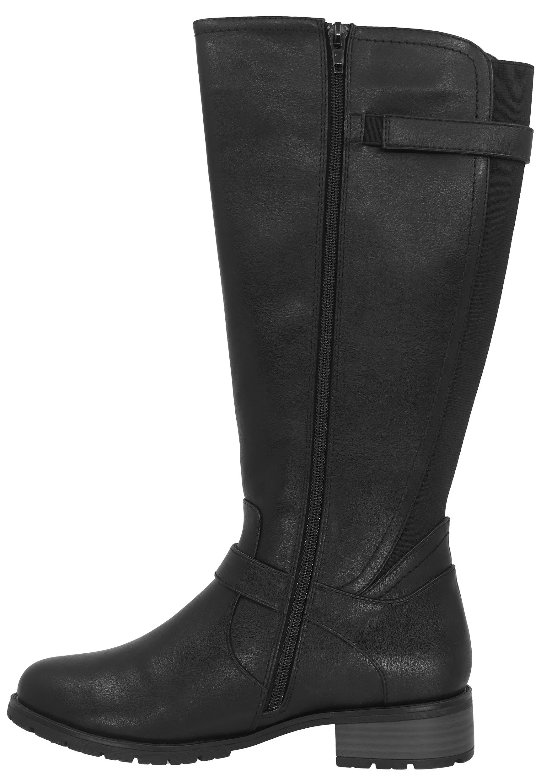 Queens03 Waterproof Wide Calf And Wide Width Black - Image 2