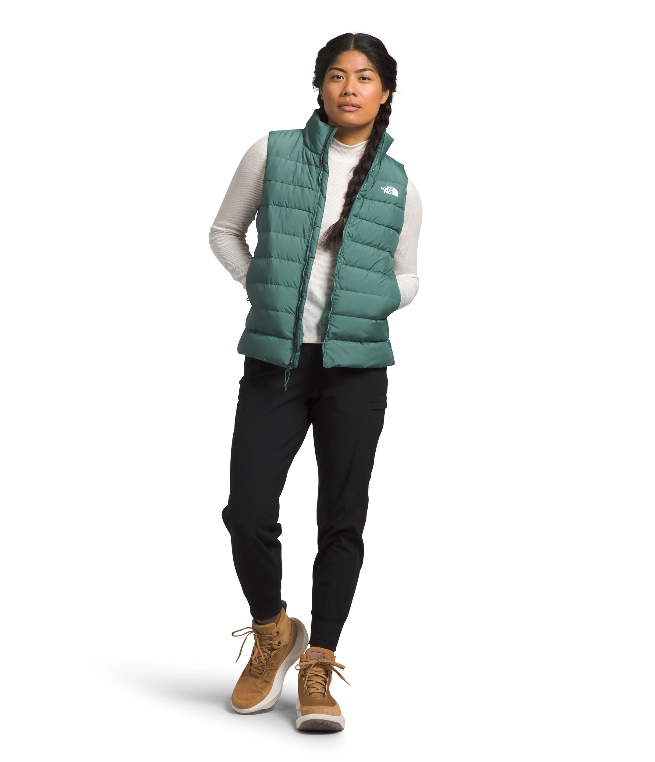 Women's Aconcagua 3 Vest Dark Sage - Image 2