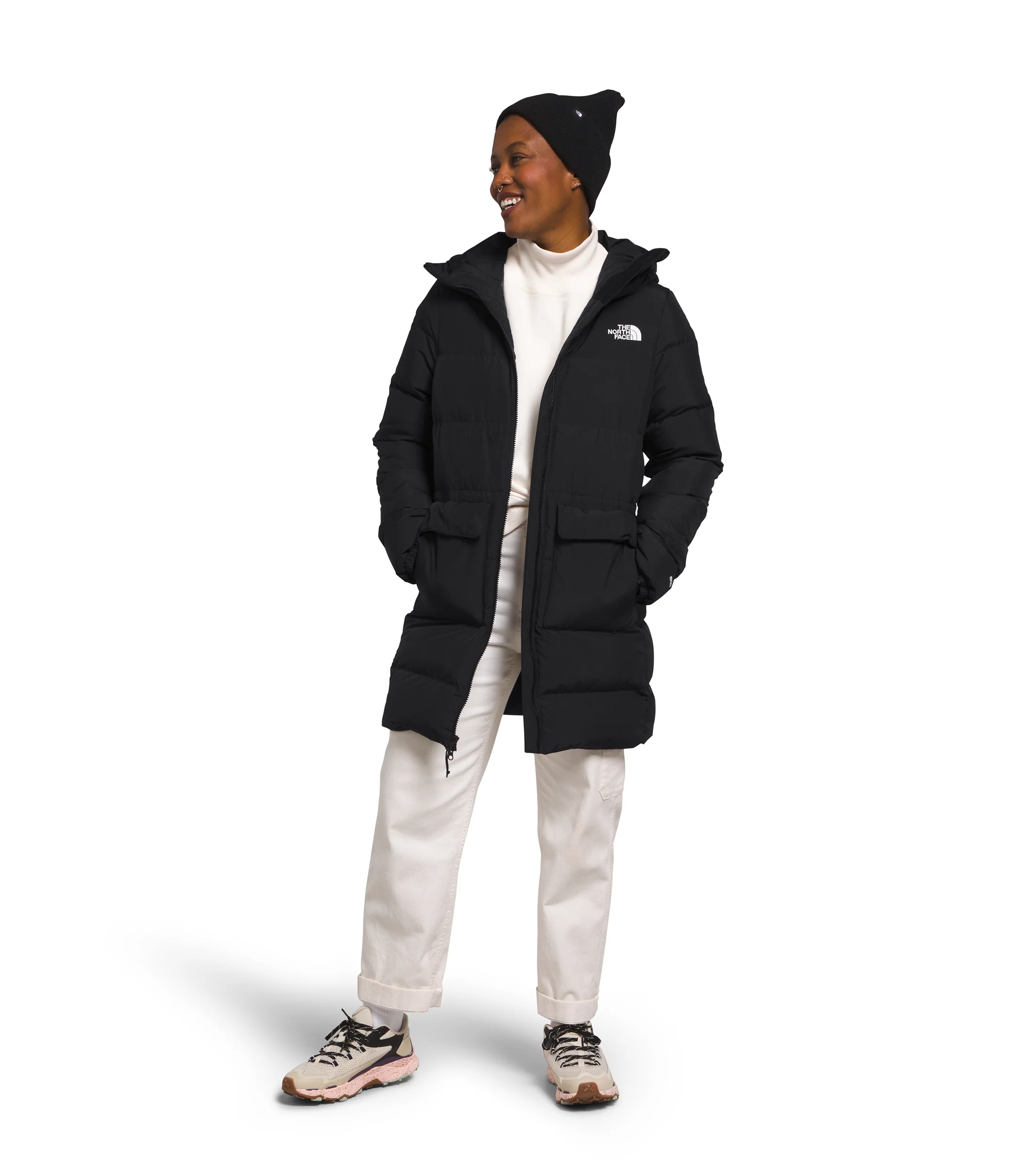 Women's Gotham Parka TNF Black - Image 2