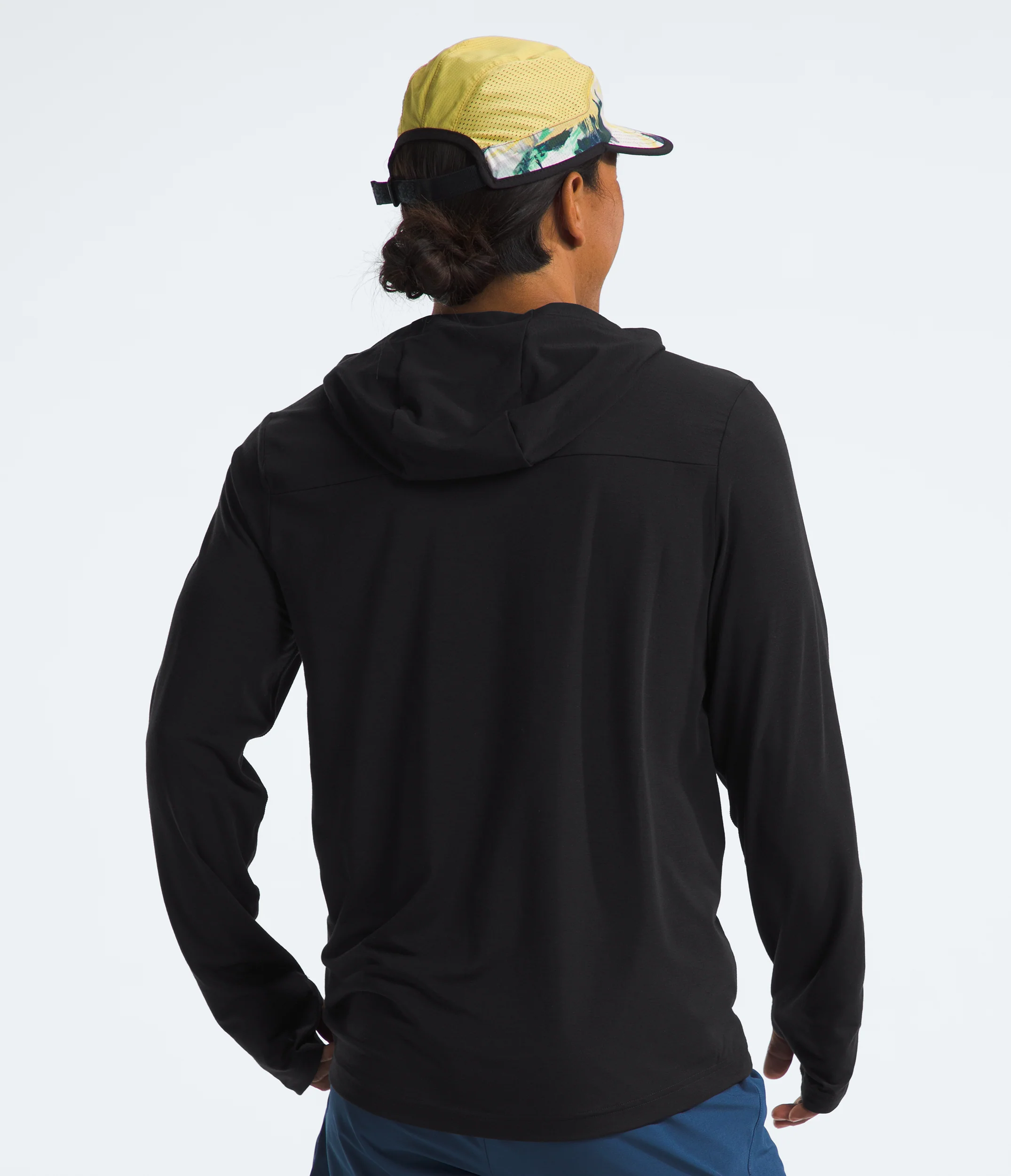 Men's Adventure Sun Hoodie TNF Black - Image 5