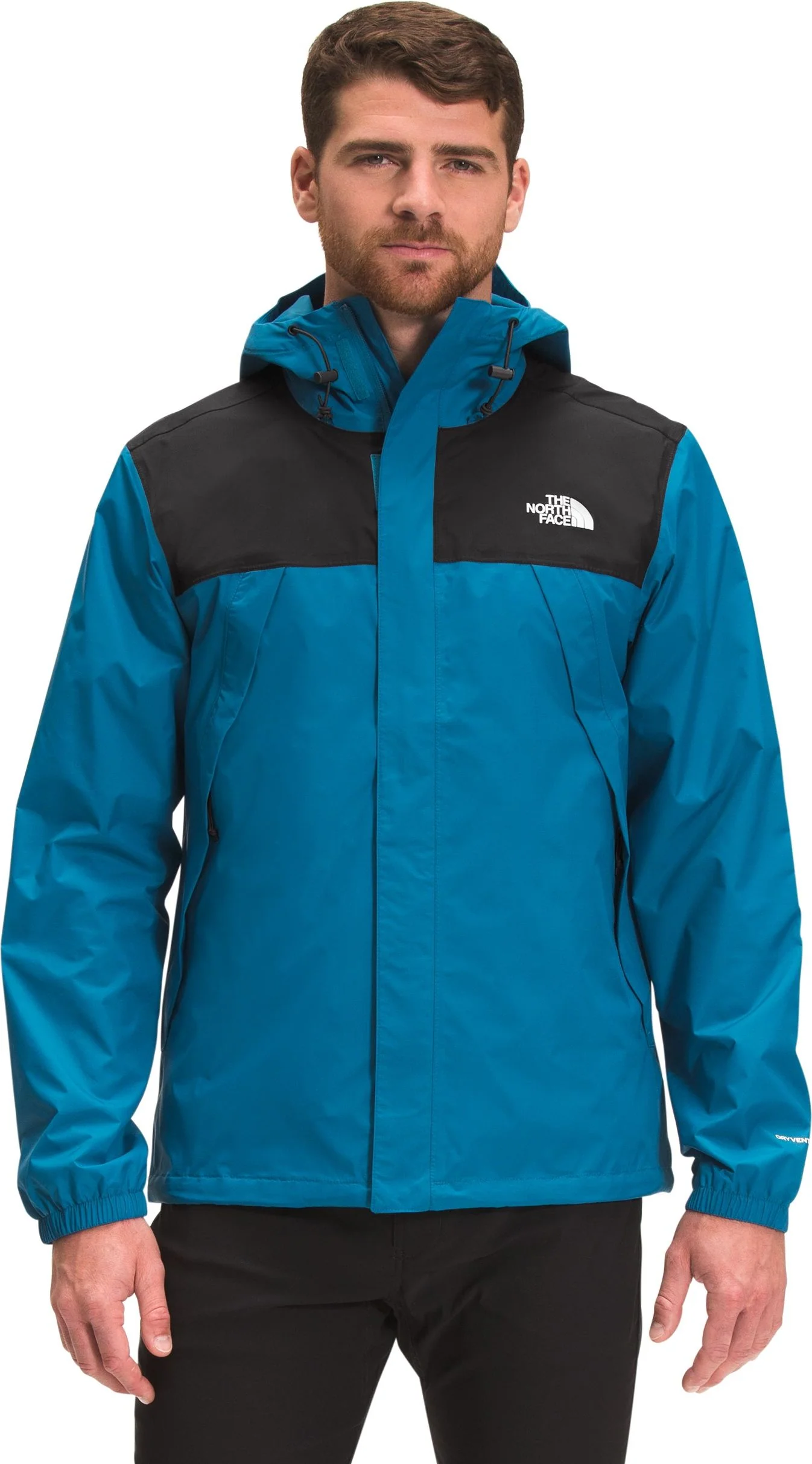 Men's Antora Jacket Banff Blue TNF Black - Image 3