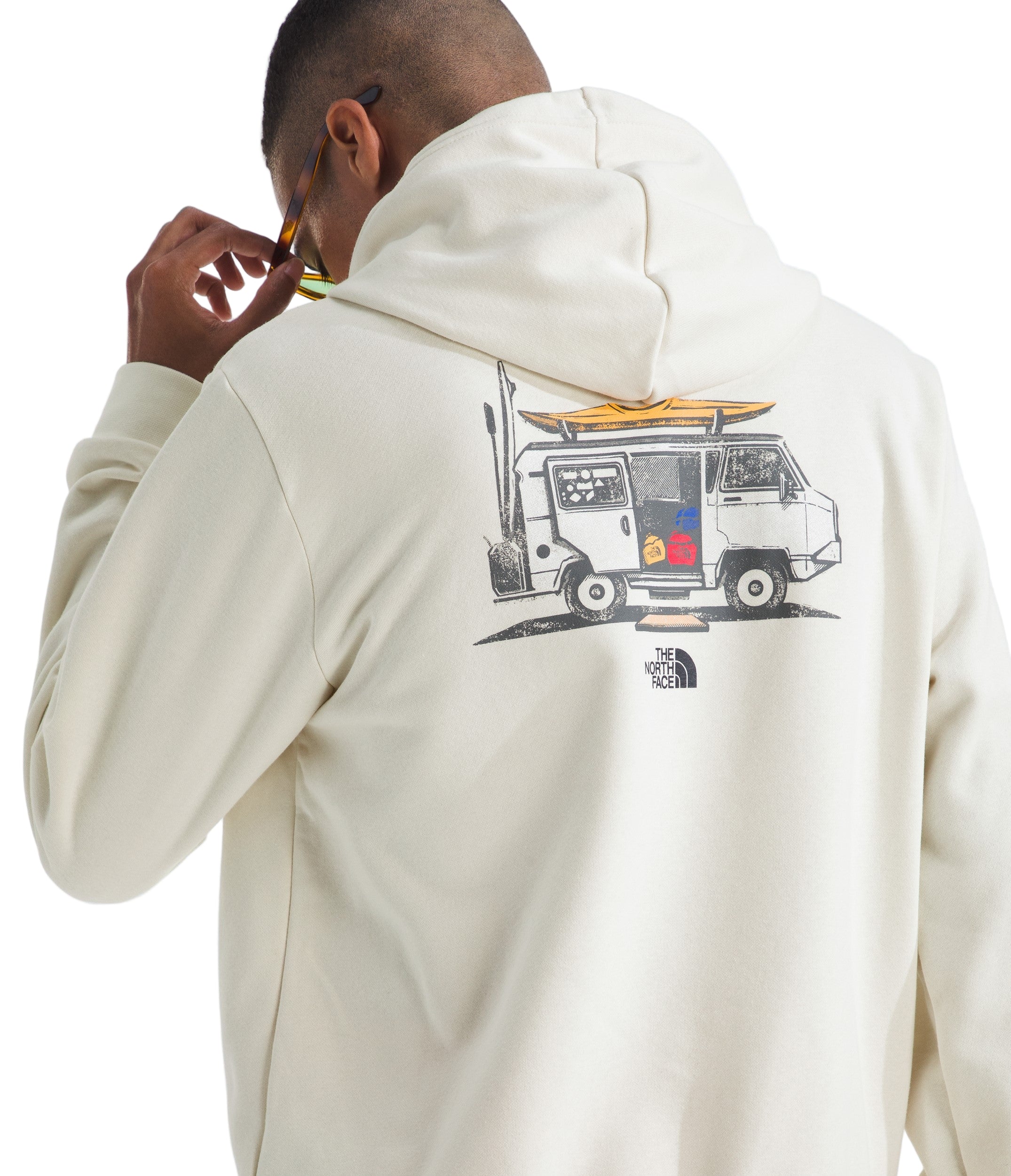 Men's Evolution Van Life Hoodie Graphic White Dune - Image 2