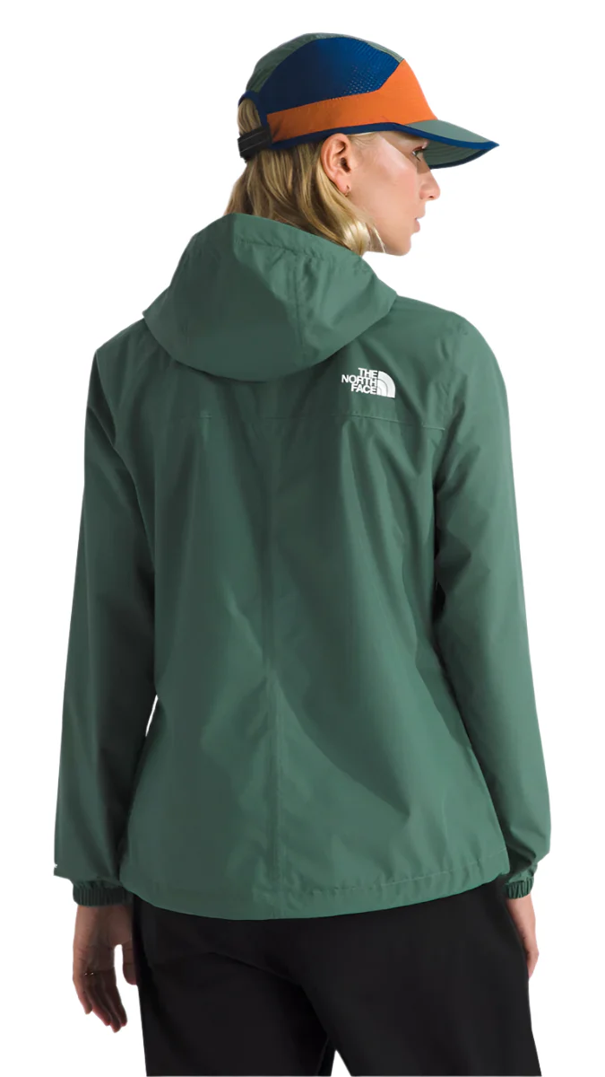 Women's Antora Rain Jacket Duck Green - Image 2