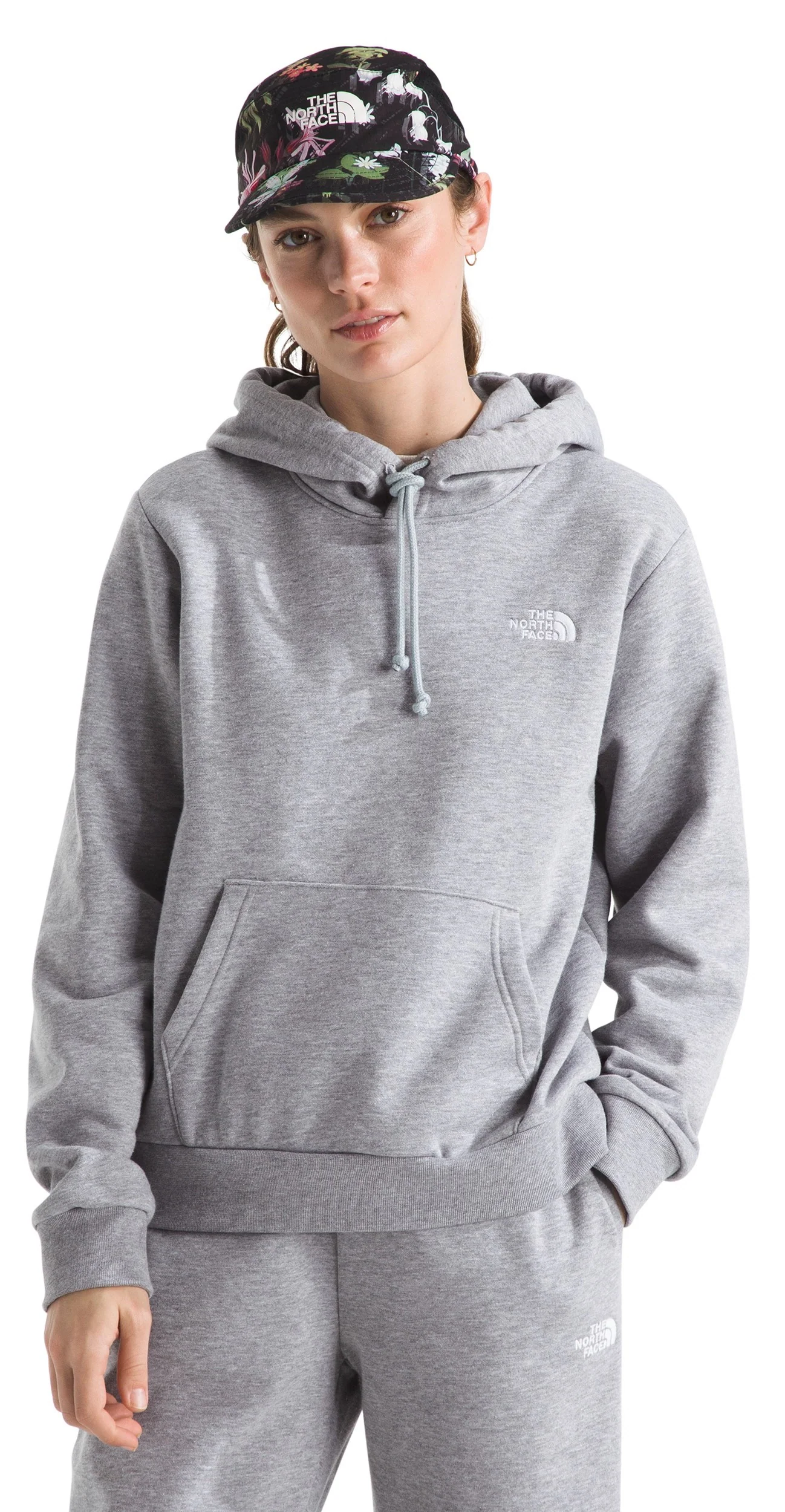 Women's Evolution Simple Dome Regular Hoodie TNF Pale Grey Heather