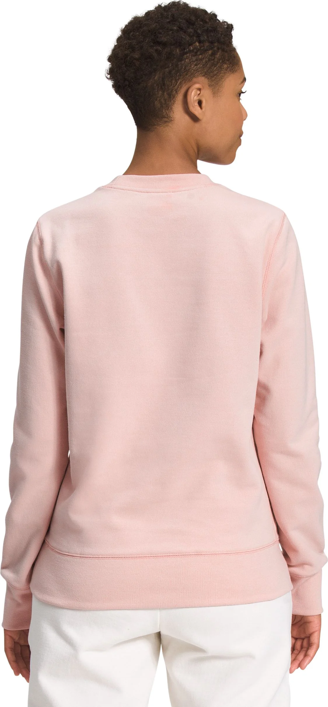 W Heritage Crew Patch Pink Mos - Image 2