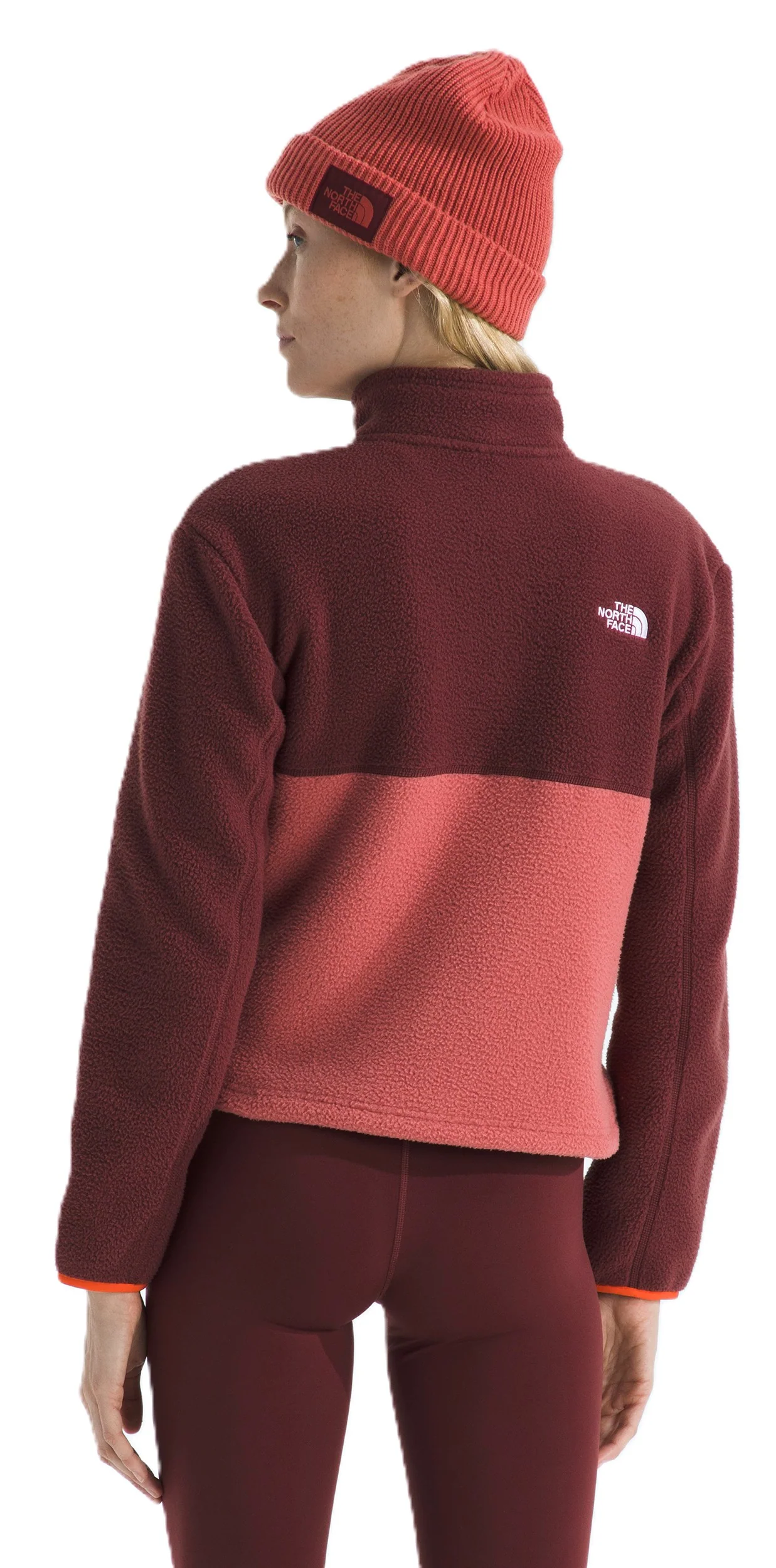 Women's Yumiori ¼ Zip Mars Dust/Sumac/Solar Flare - Image 2