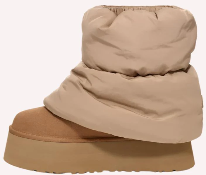 Women's Classic Mini Dipper Puffer Chestnut - Image 3